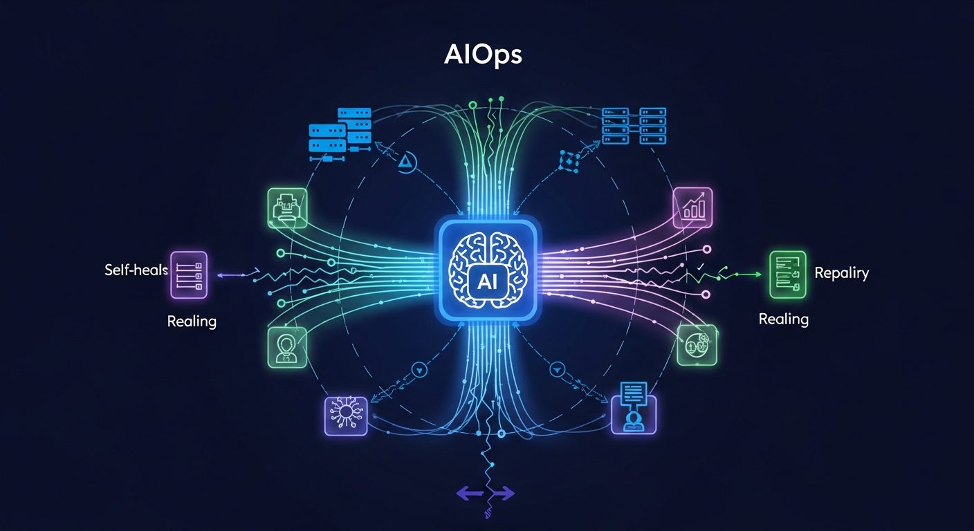 AIOps چیست؟ هوشمندسازی عملیات IT برای دستیابی به پایداری حداکثری و کاهش زمان توقف